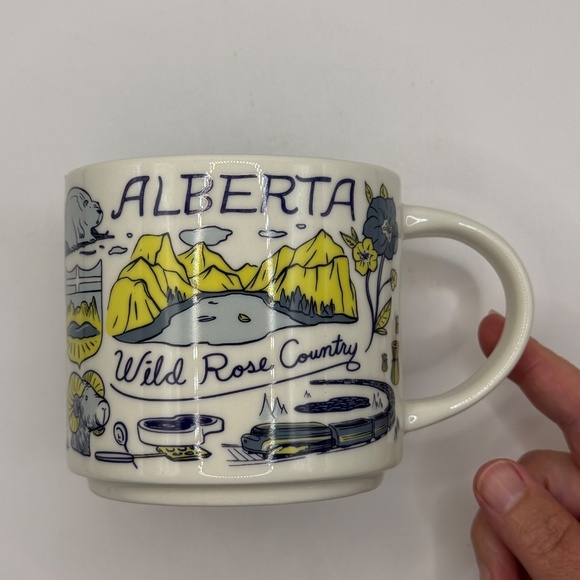 Starbucks Alberta Been There Series coffee mug. New in Box. Wild Rose Country. - Picture 3 of 10